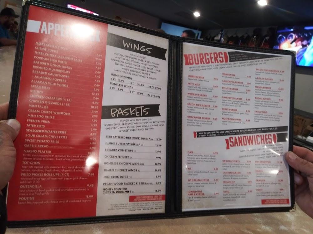 Neisens Bar and Grill Menu image 1