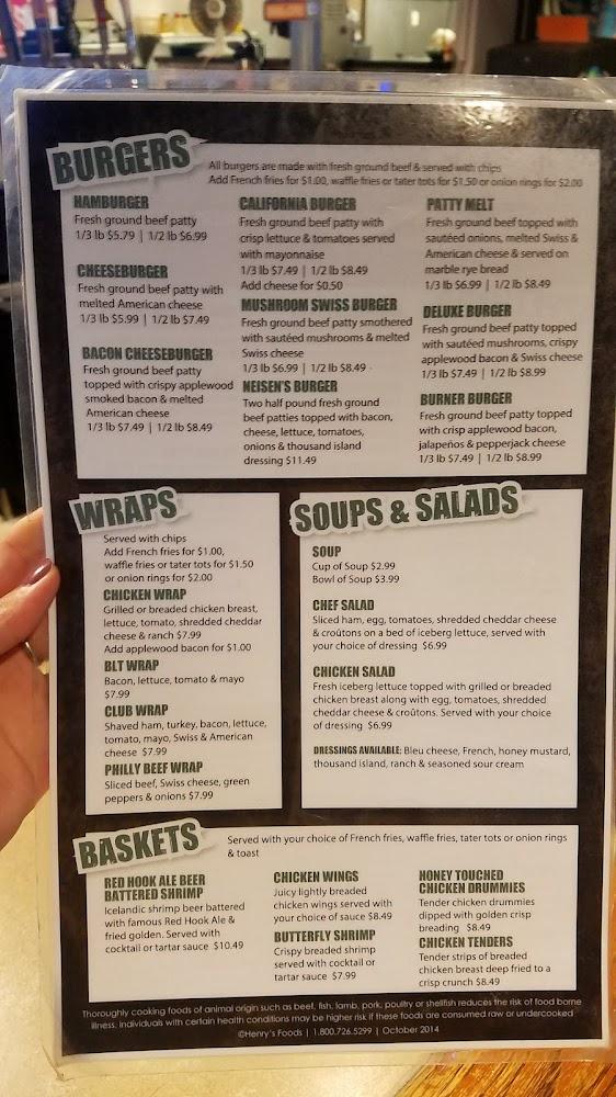 Neisens Bar and Grill Menu image 3
